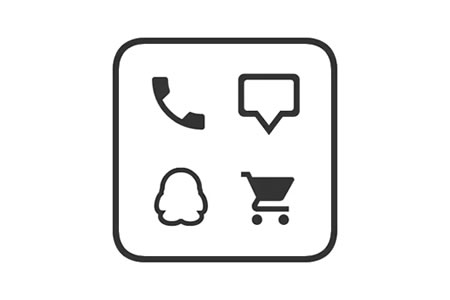 网站底部自定义菜单